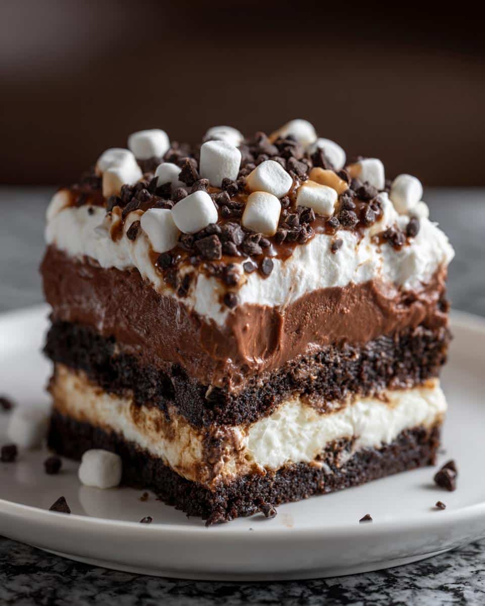 Hot Chocolate Lasagna - detail 3