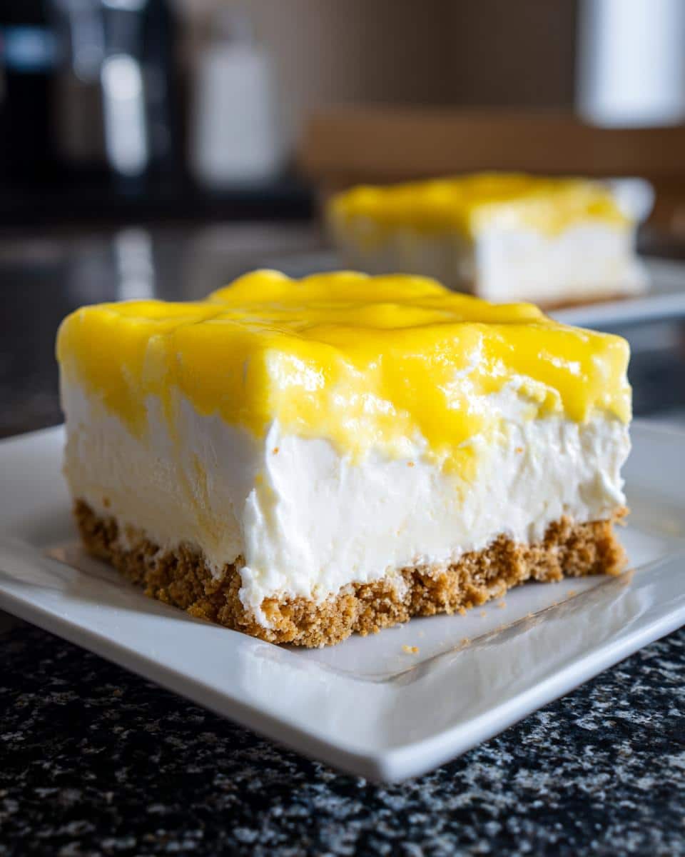 Icebox Lemon Dessert - detail 4