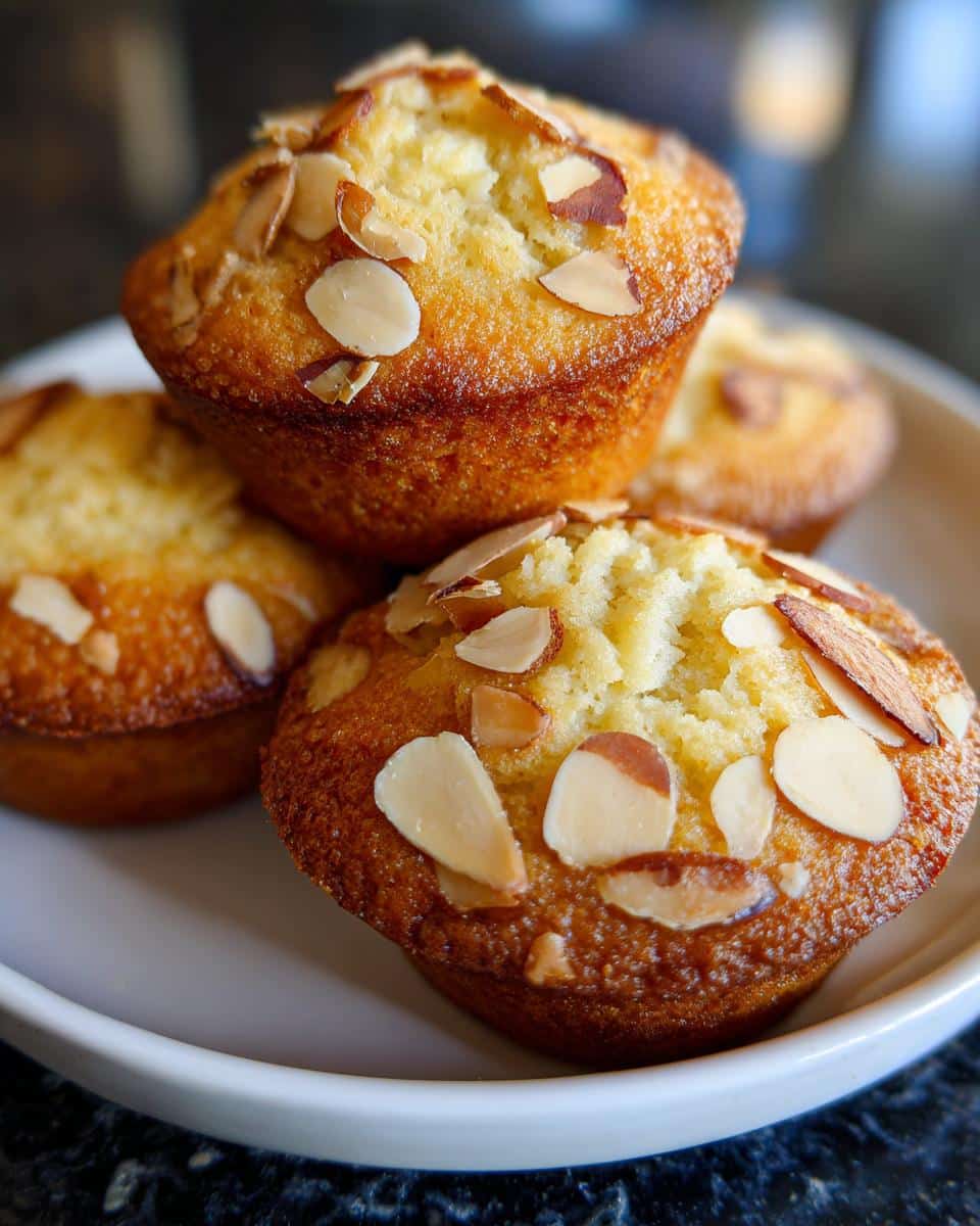 Italian Almond Ricotta Tea Cakes - detail 2