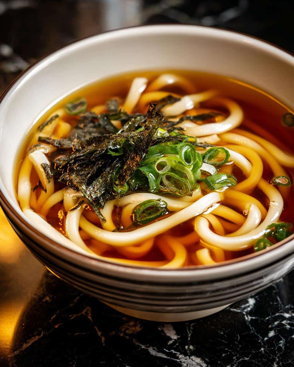 Japanese Udon Soup - detail 2