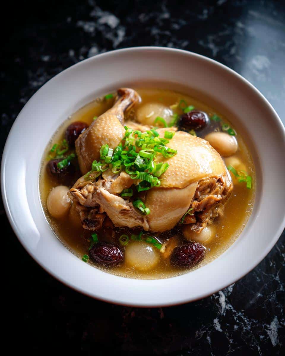 Korean Ginseng Chicken Soup - detail 1