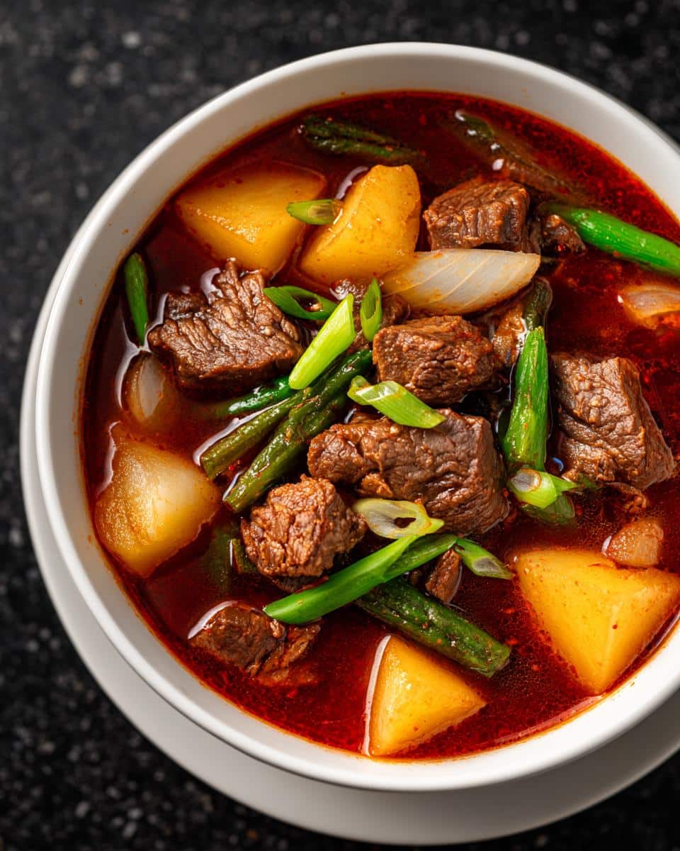 Korean Spicy Beef Soup - detail 3