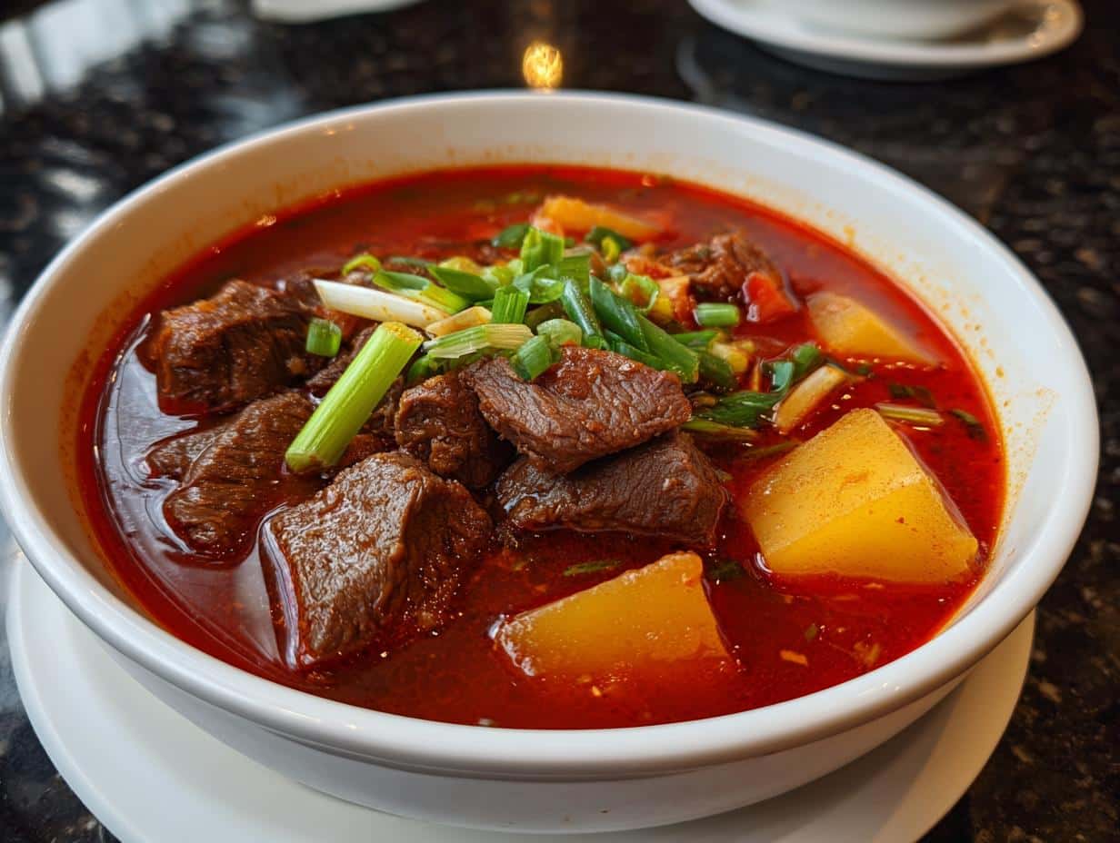 Korean Spicy Beef Soup Will Warm Your Soul in 1 Hour