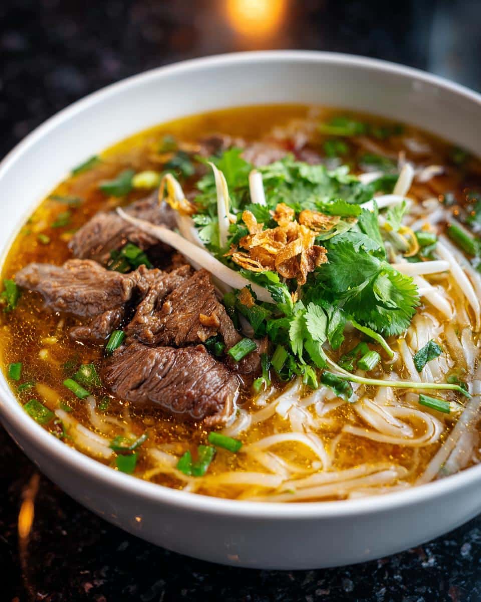 Lao Beef Noodle Soup - detail 1