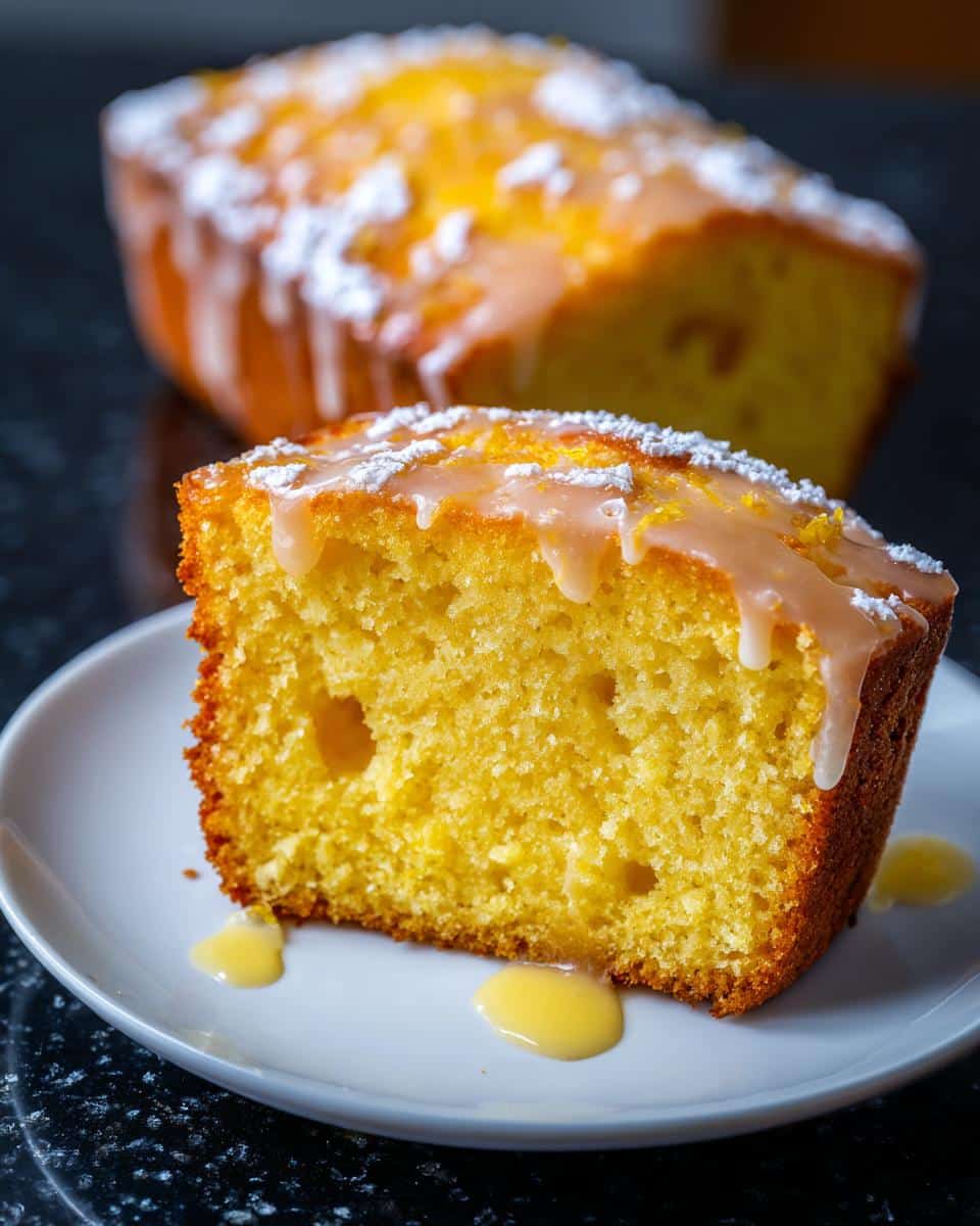 Lemon Poke Cake - detail 1