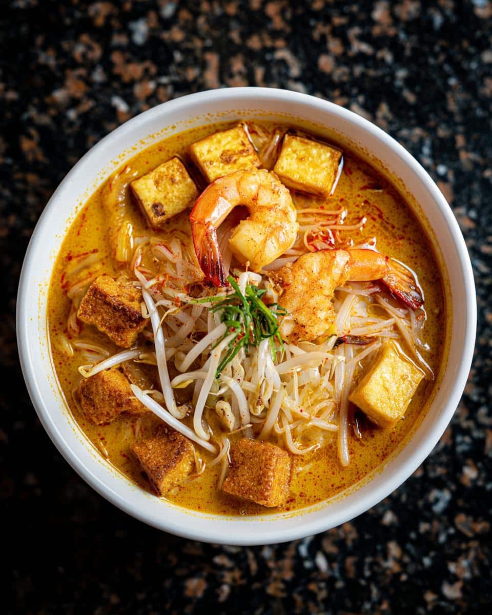 Malaysian Curry Laksa - detail 2