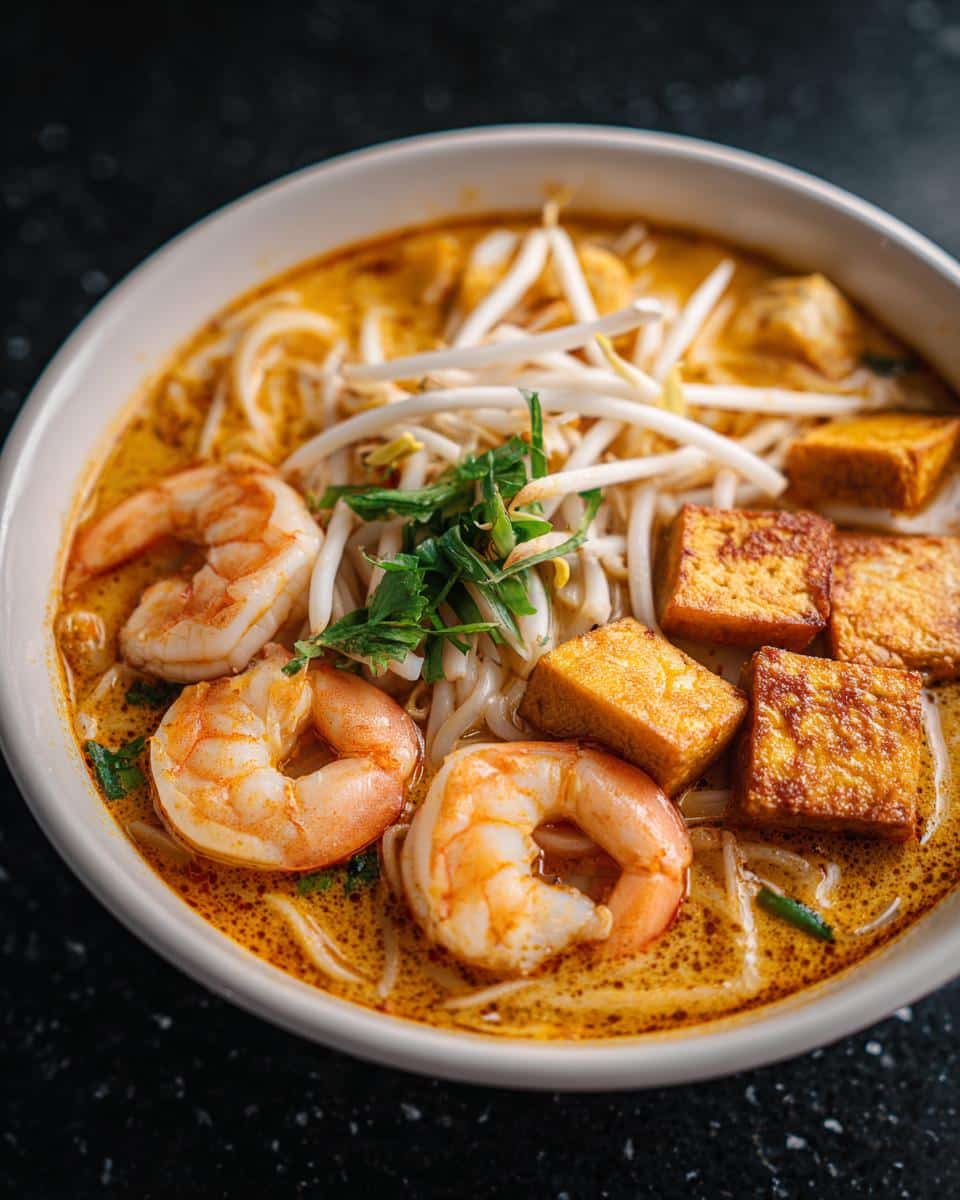 Malaysian Curry Laksa - detail 3