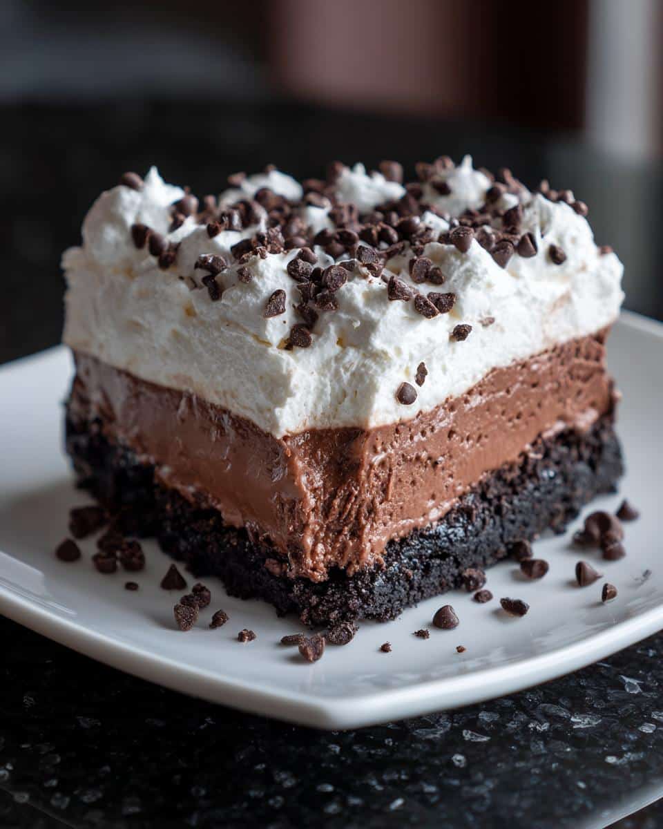 No-Bake Chocolate Lasagna - detail 1