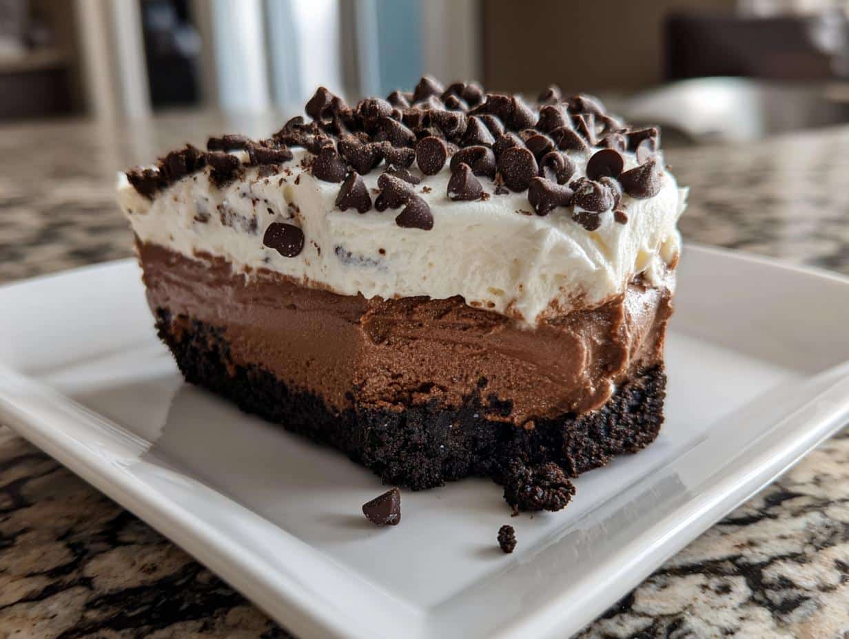 Irresistible No-Bake Chocolate Lasagna in 4 Easy Layers