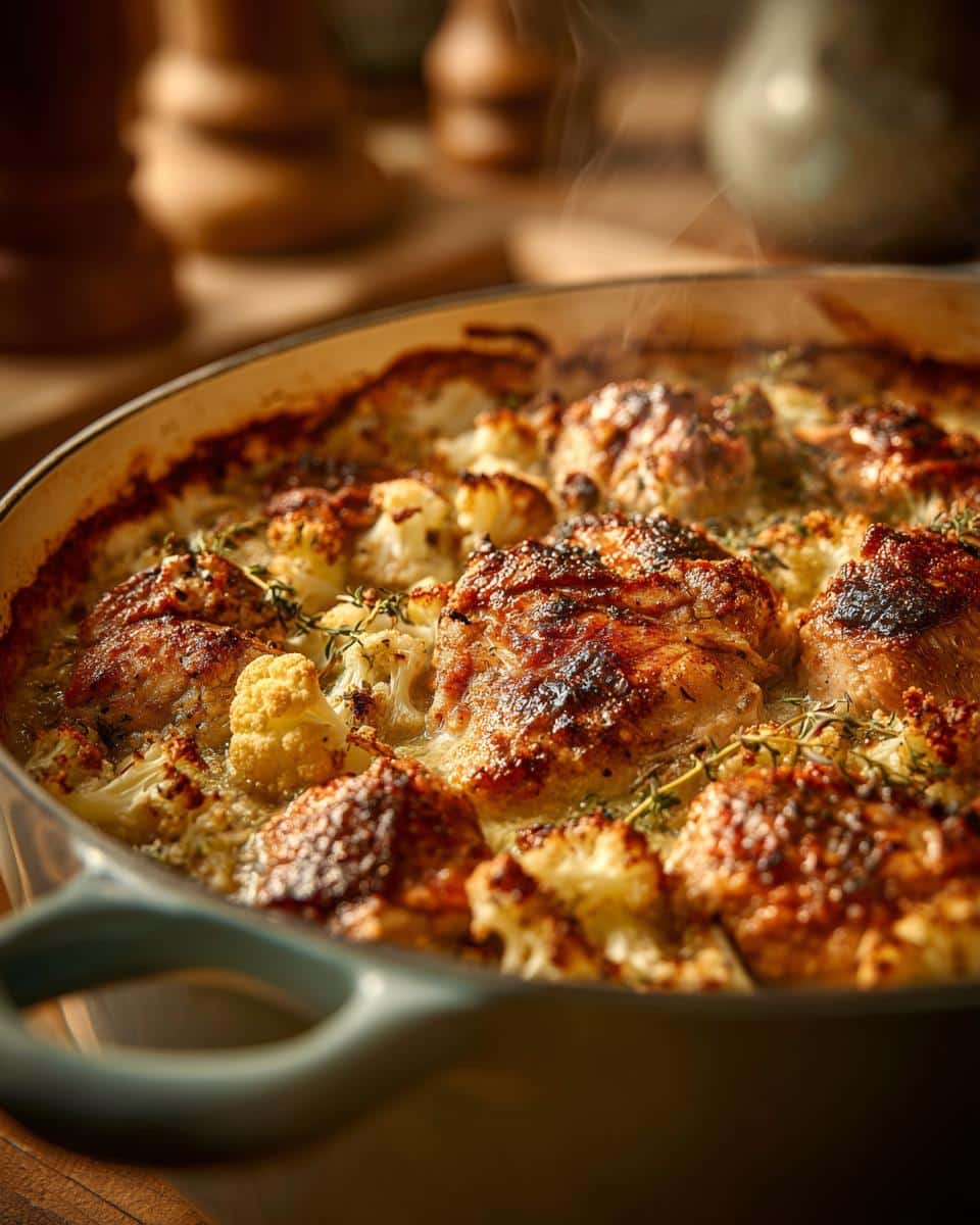 One‑Pot Chicken, Cauliflower & Wild Rice Casserole - detail 3