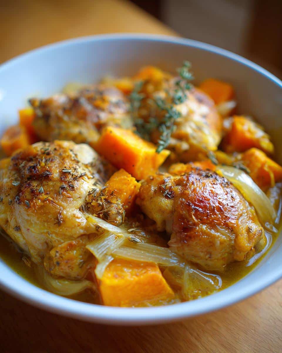 One‑Pot Chicken, Leek & Sweet Potato Stew - detail 2