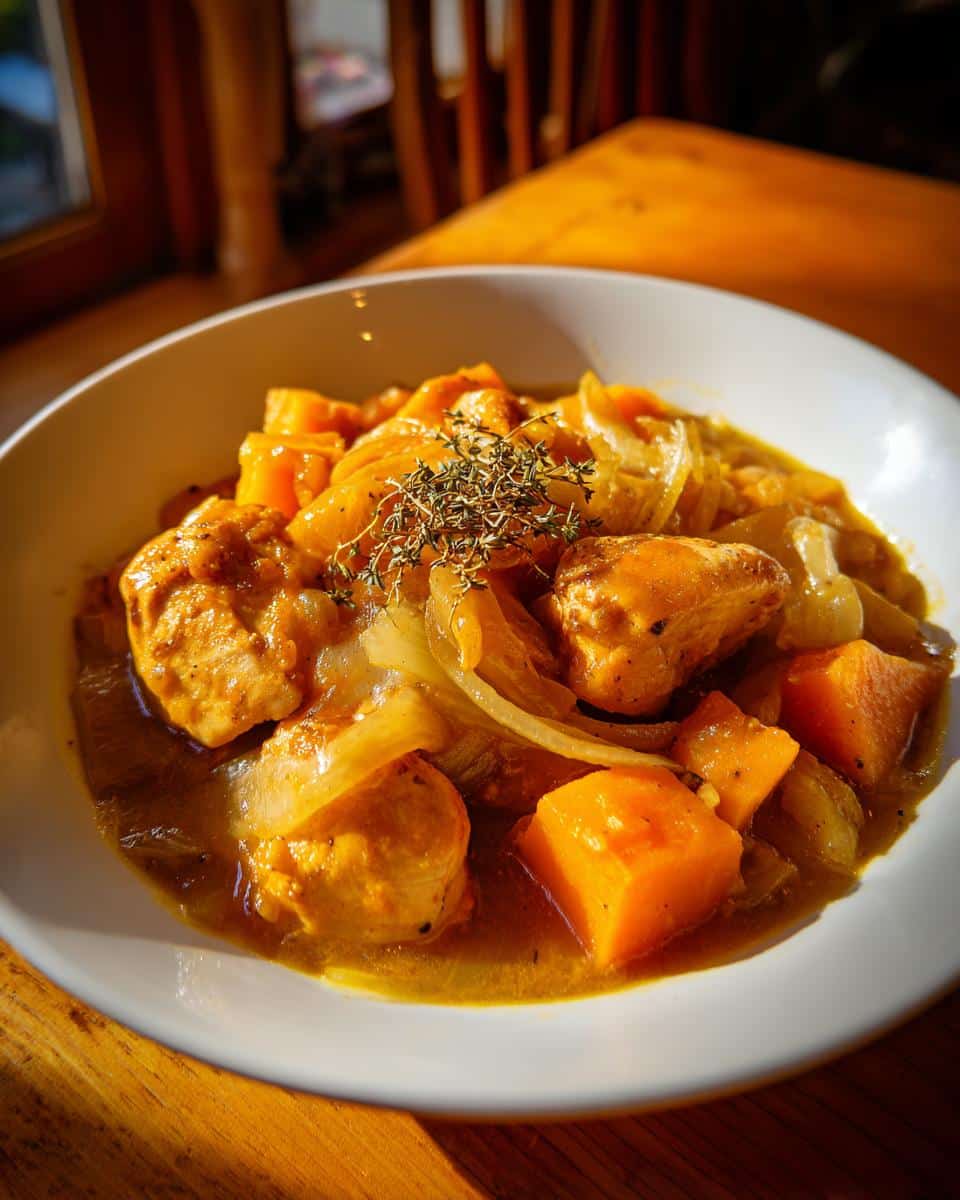 One‑Pot Chicken, Leek & Sweet Potato Stew - detail 3