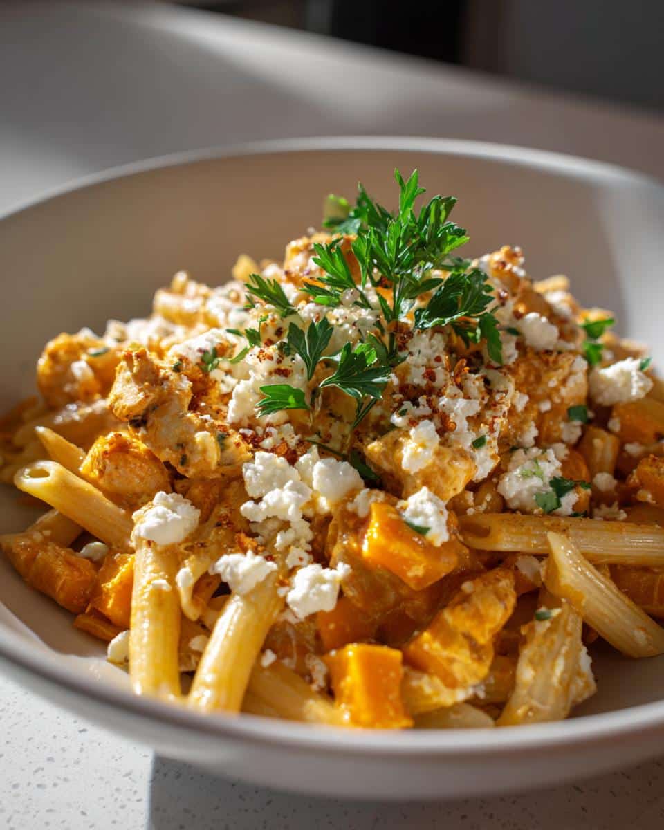 One‑Pot Chicken, Pumpkin & Feta Pasta - detail 2
