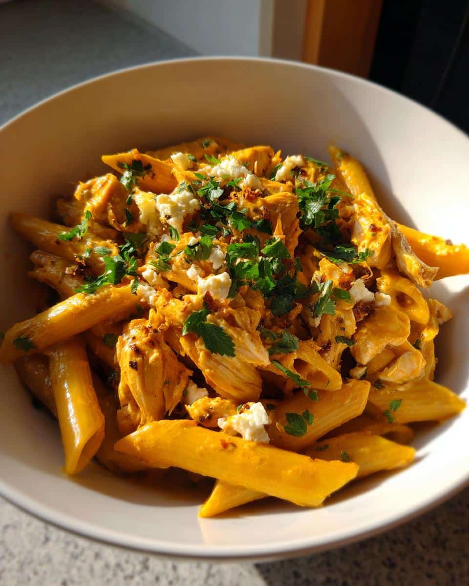 One‑Pot Chicken, Pumpkin & Feta Pasta - detail 3