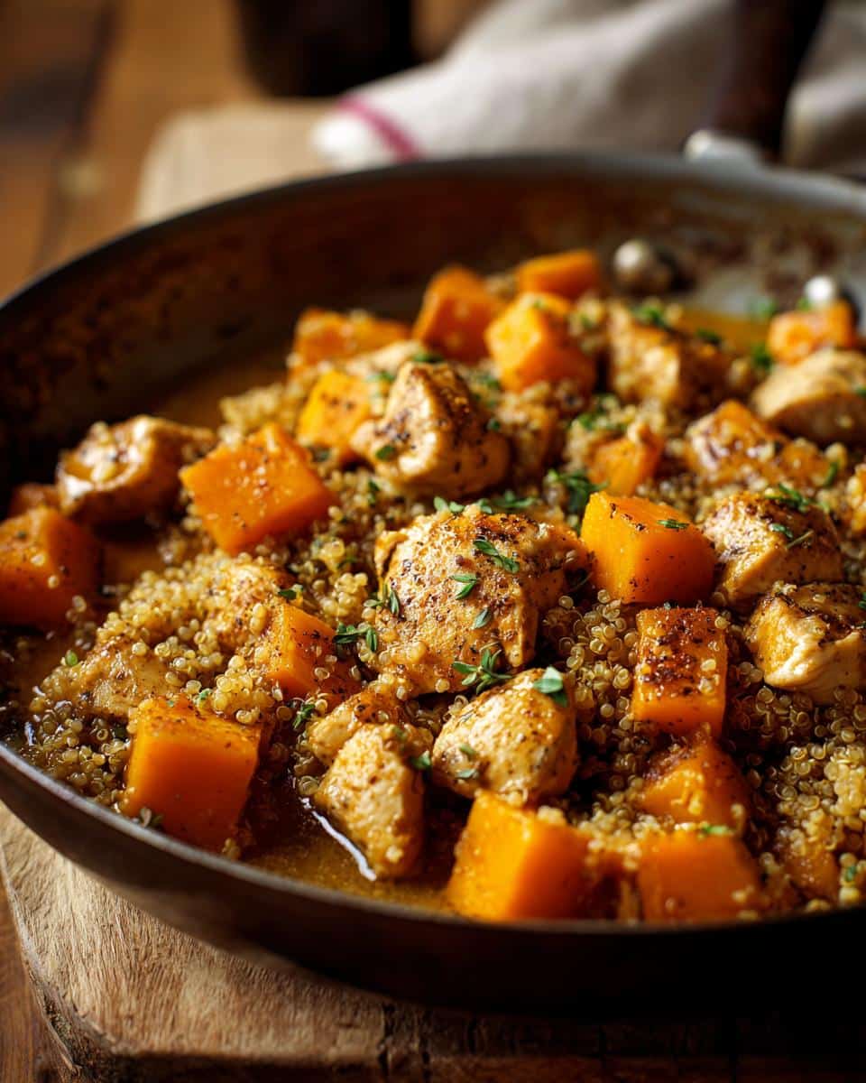 One‑Pot Chicken, Pumpkin & Quinoa Skillet - detail 3