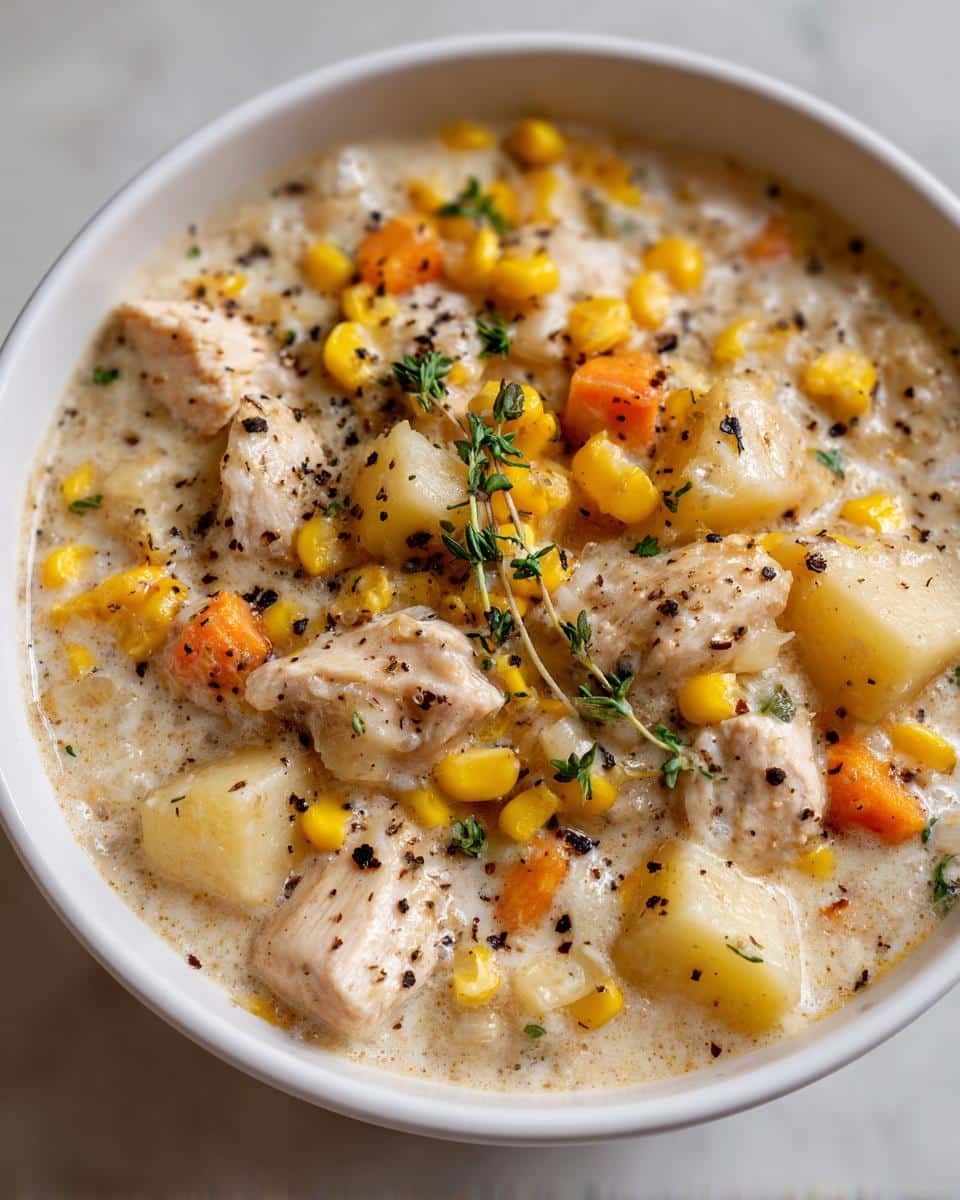 One‑Pot Chicken, Sweet Corn & Potato Chowder - detail 2