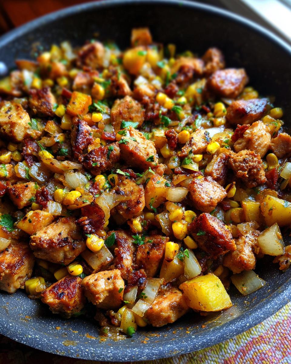 One‑Pot Chicken, Sweet Corn & Potato Hash - detail 2