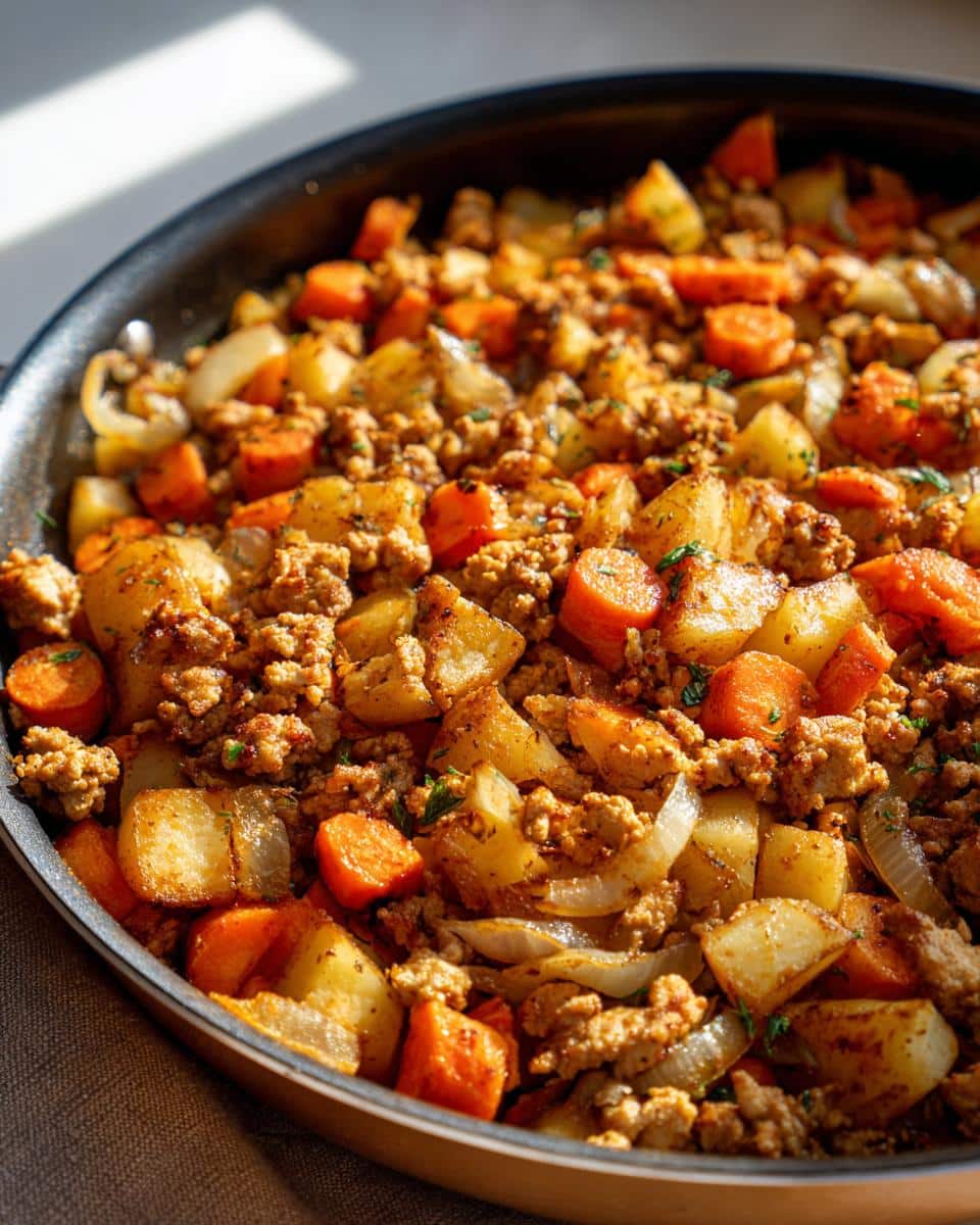 One‑Pot Turkey, Carrot & Potato Hash - detail 2