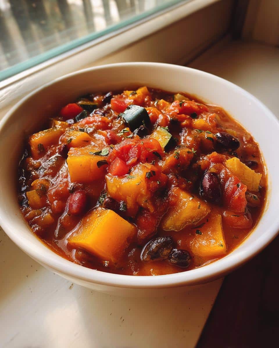 One‑Pot Vegetable & Bean Chili with Winter Squash - detail 1
