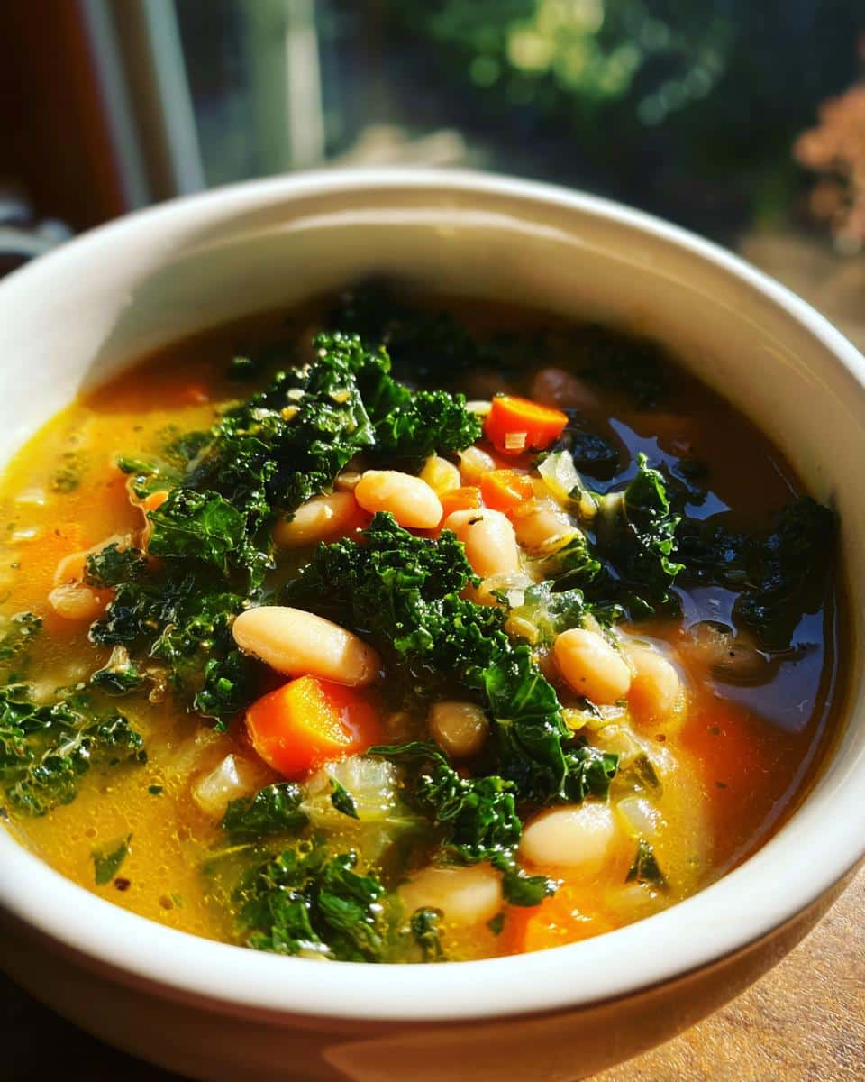 One‑Pot Vegetable & Cannellini Bean Soup with Kale - detail 1