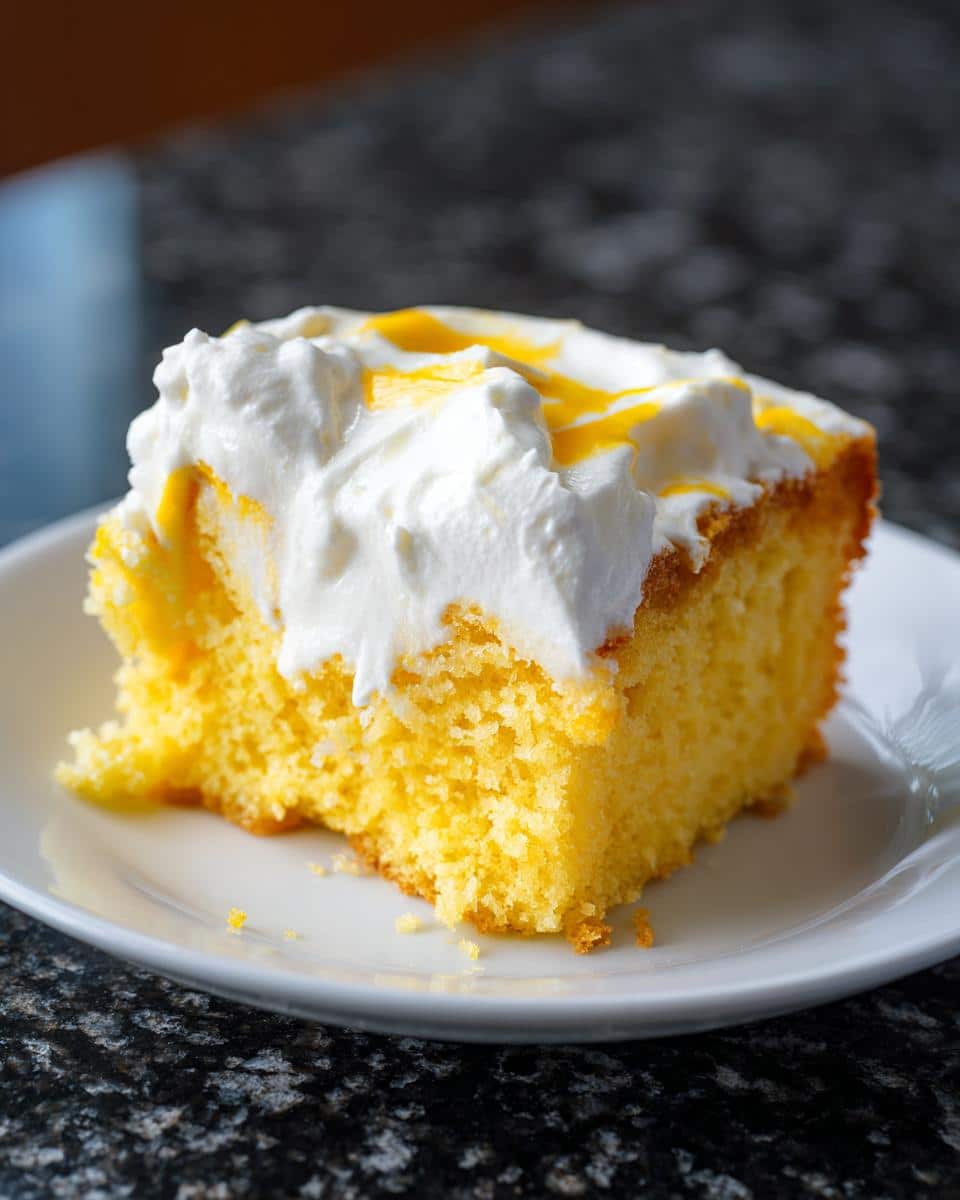 Pudding Poke Cake - detail 1