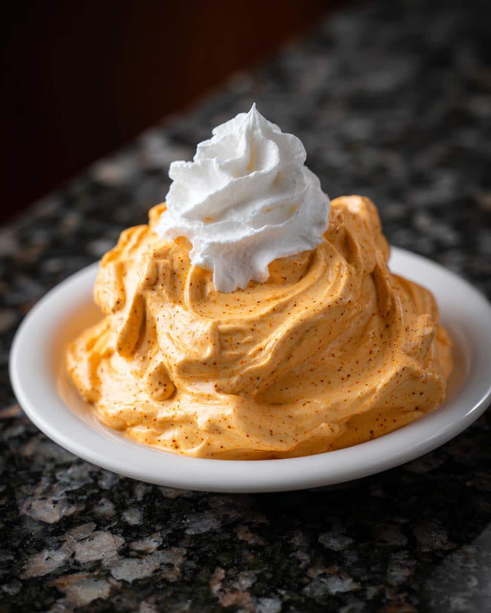 Pumpkin Cheesecake Fluff - detail 3