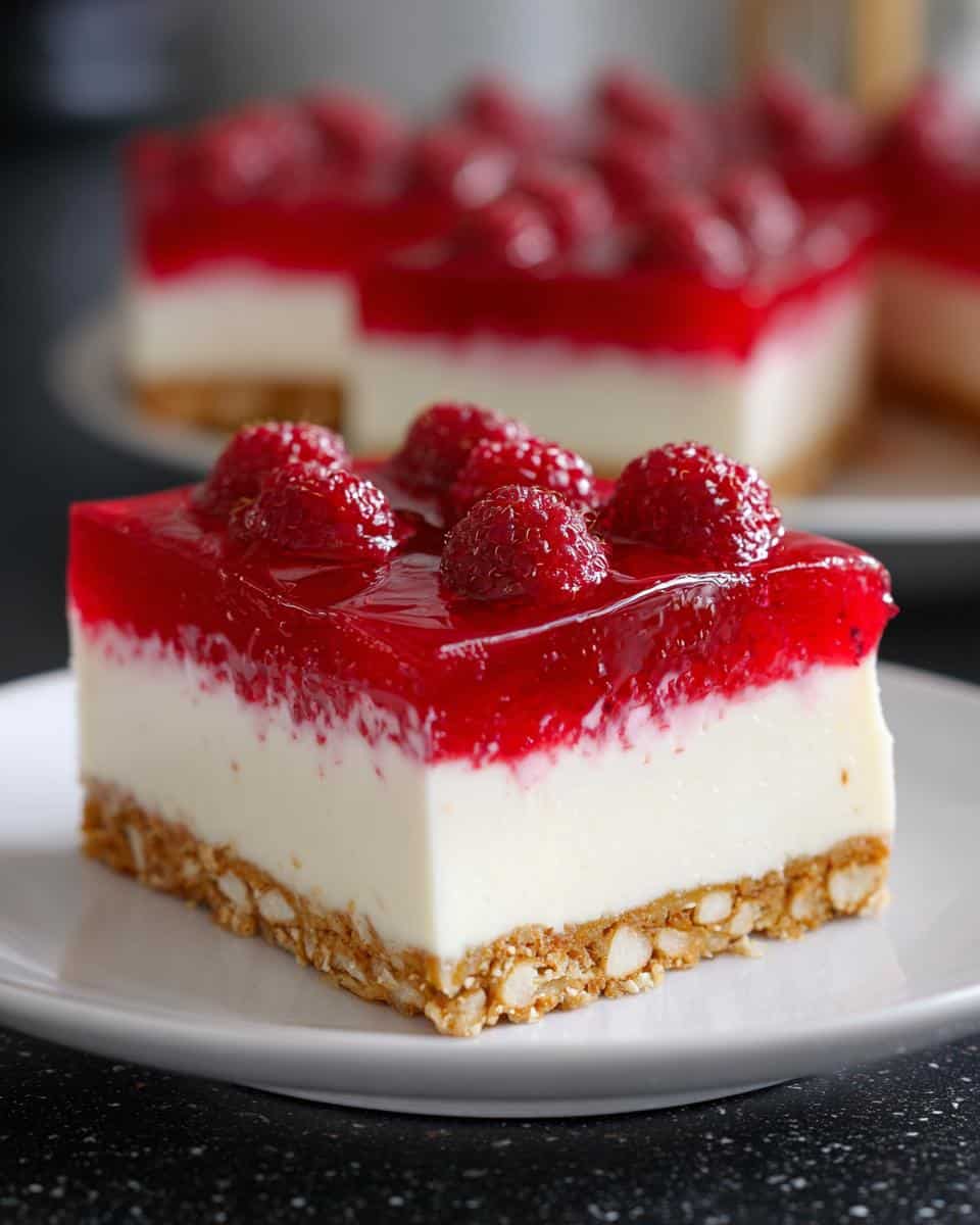 Raspberry Pretzel Delight - detail 2