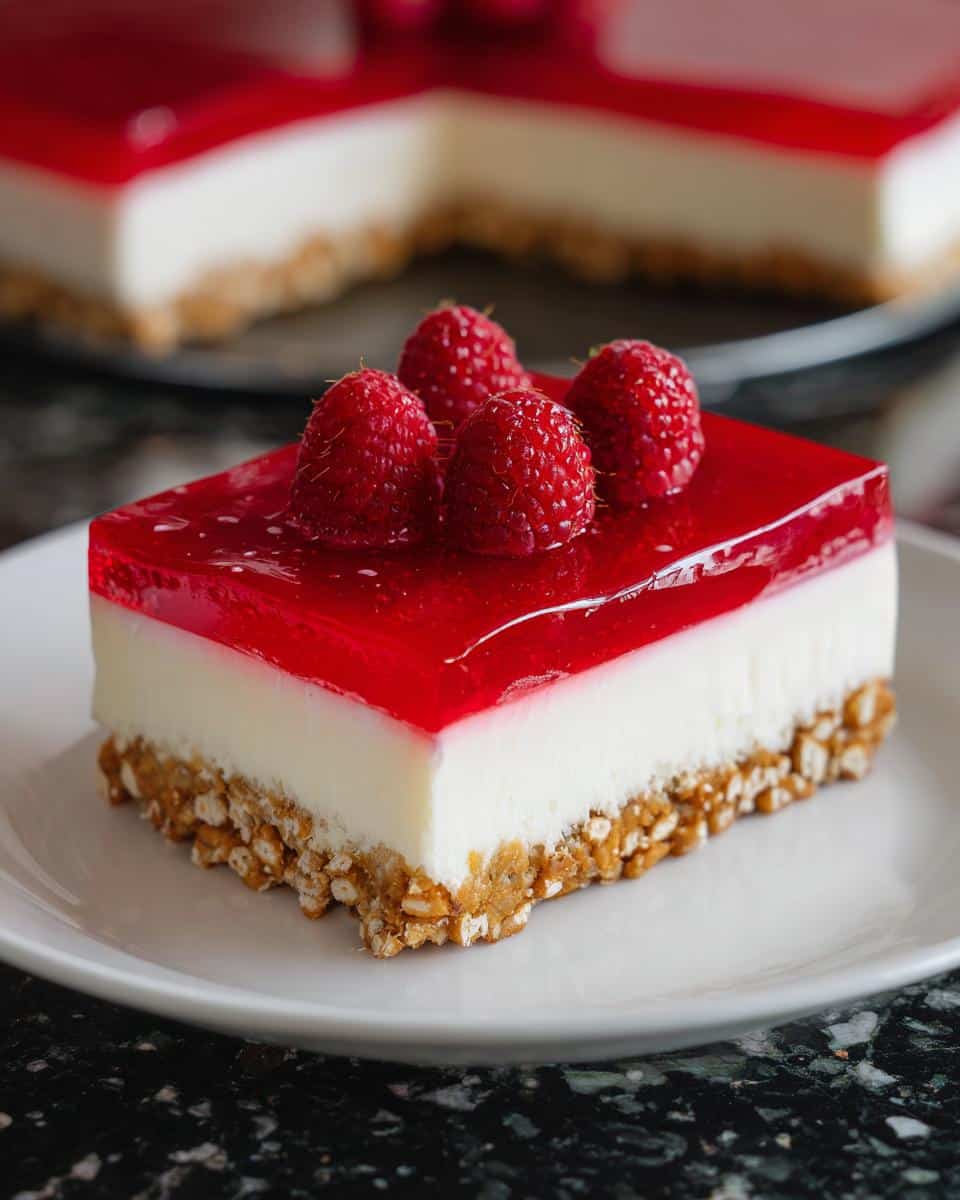 Raspberry Pretzel Delight - detail 3