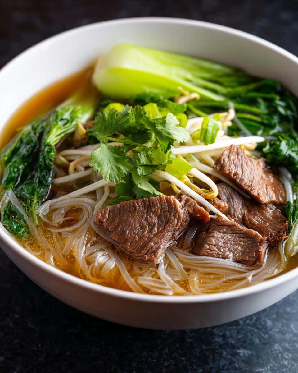 Thai Beef Noodle Soup - detail 3