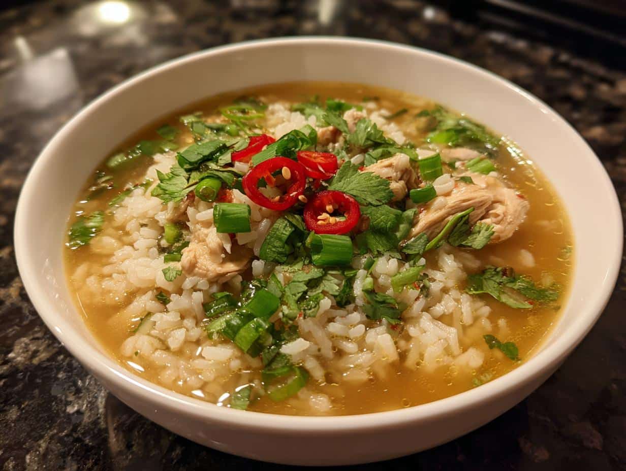 30-Minute Thai Chicken Rice Soup, Comfort in Every Bite