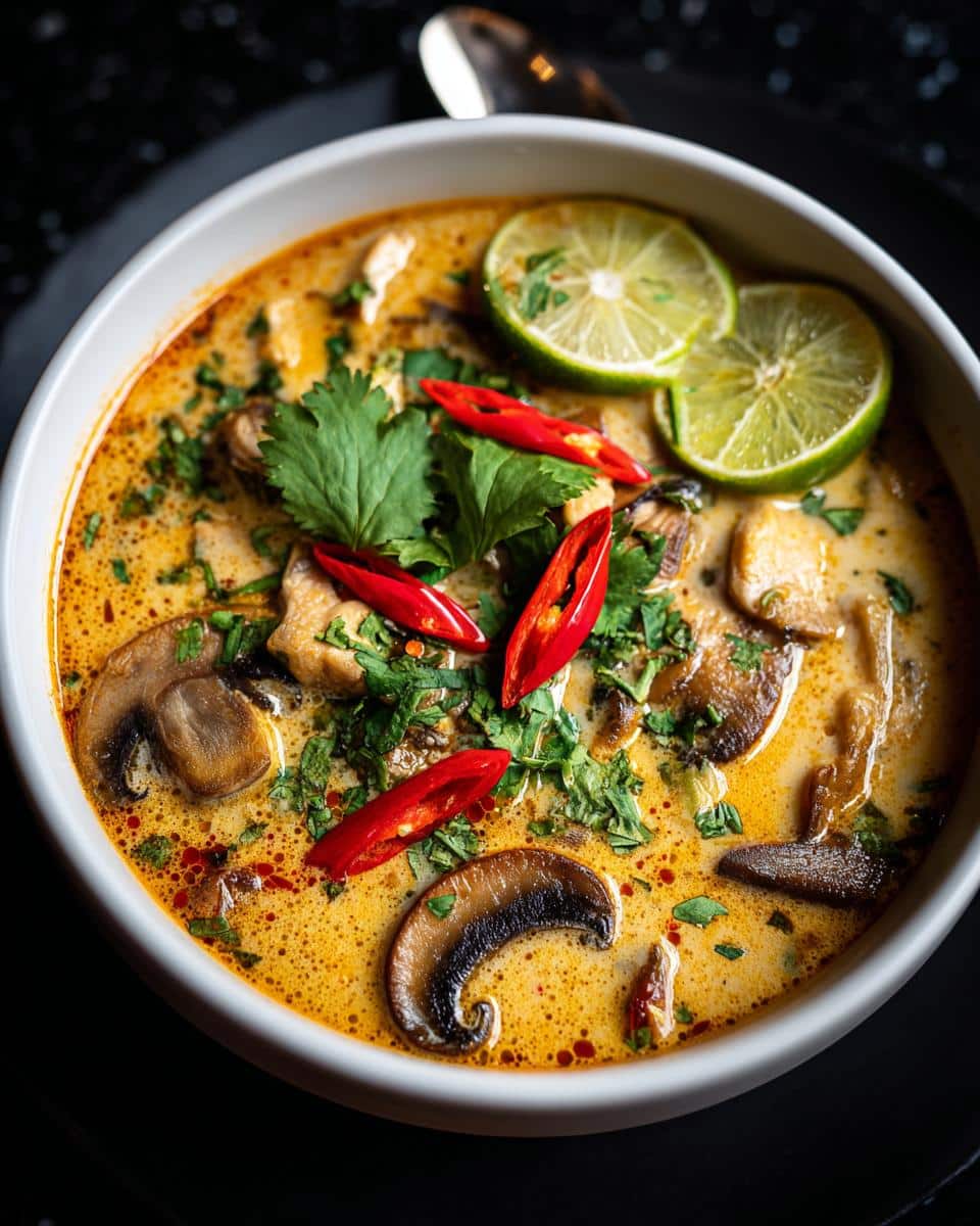 Thai Coconut Chicken Soup - detail 4