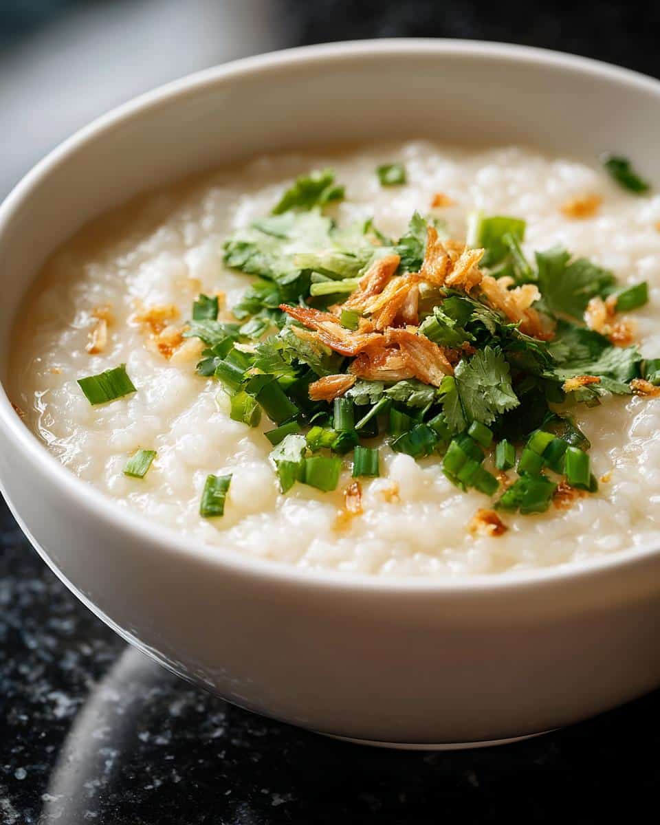 Thai Rice Congee - detail 1