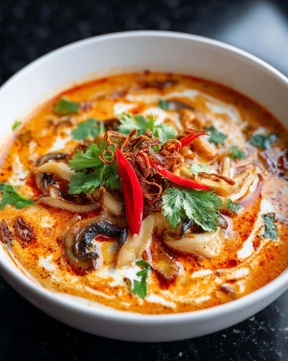 Thai Sour Curry Soup - detail 1