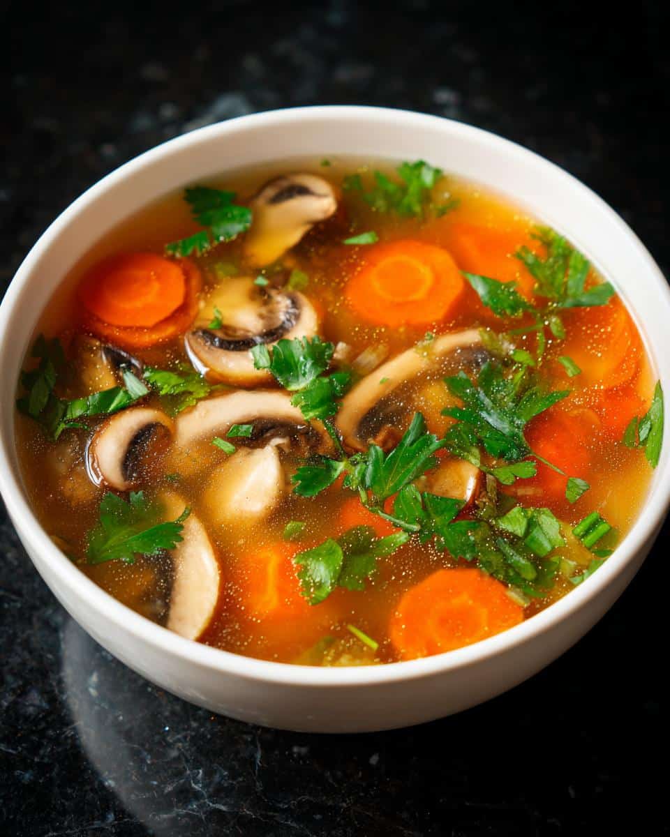 Thai Vegetable Clear Soup - detail 3