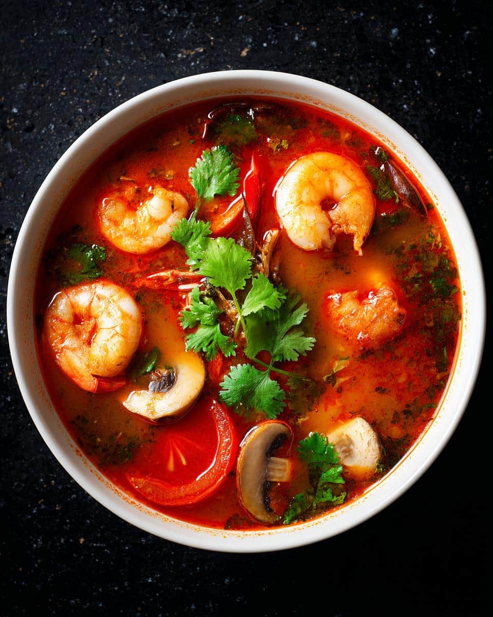 Tom Yum Shrimp Soup - detail 3
