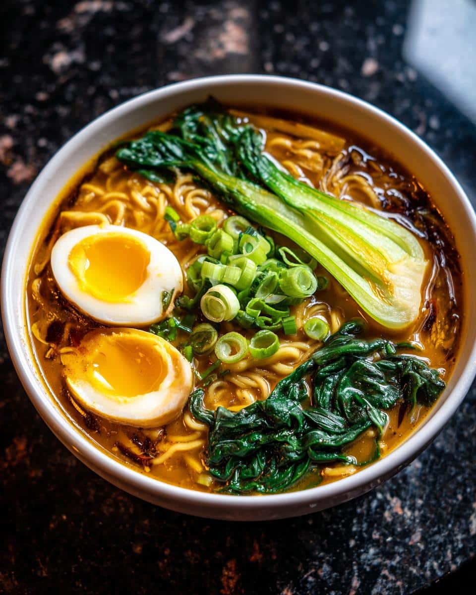 Vegetarian Ramen - detail 1