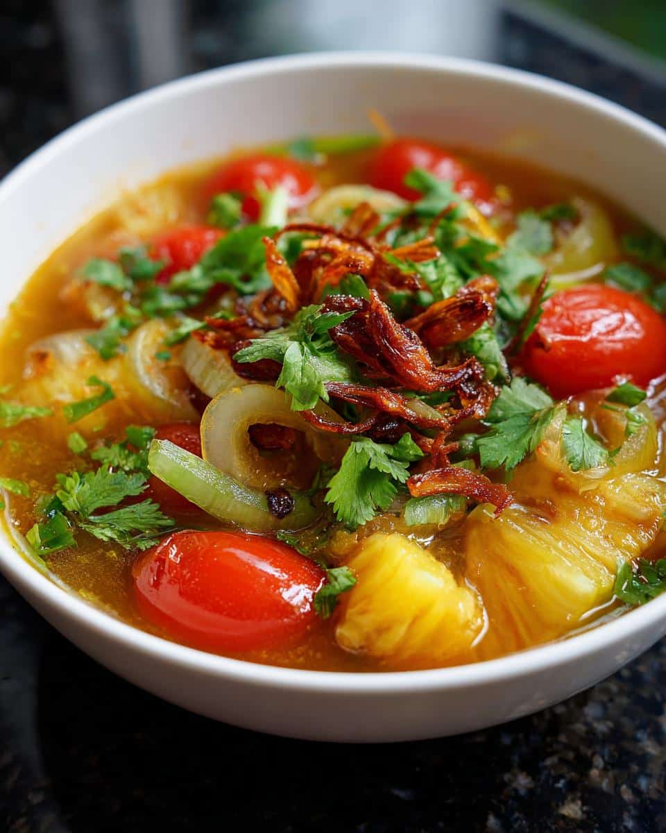 Vietnamese Sweet and Sour Soup - detail 4