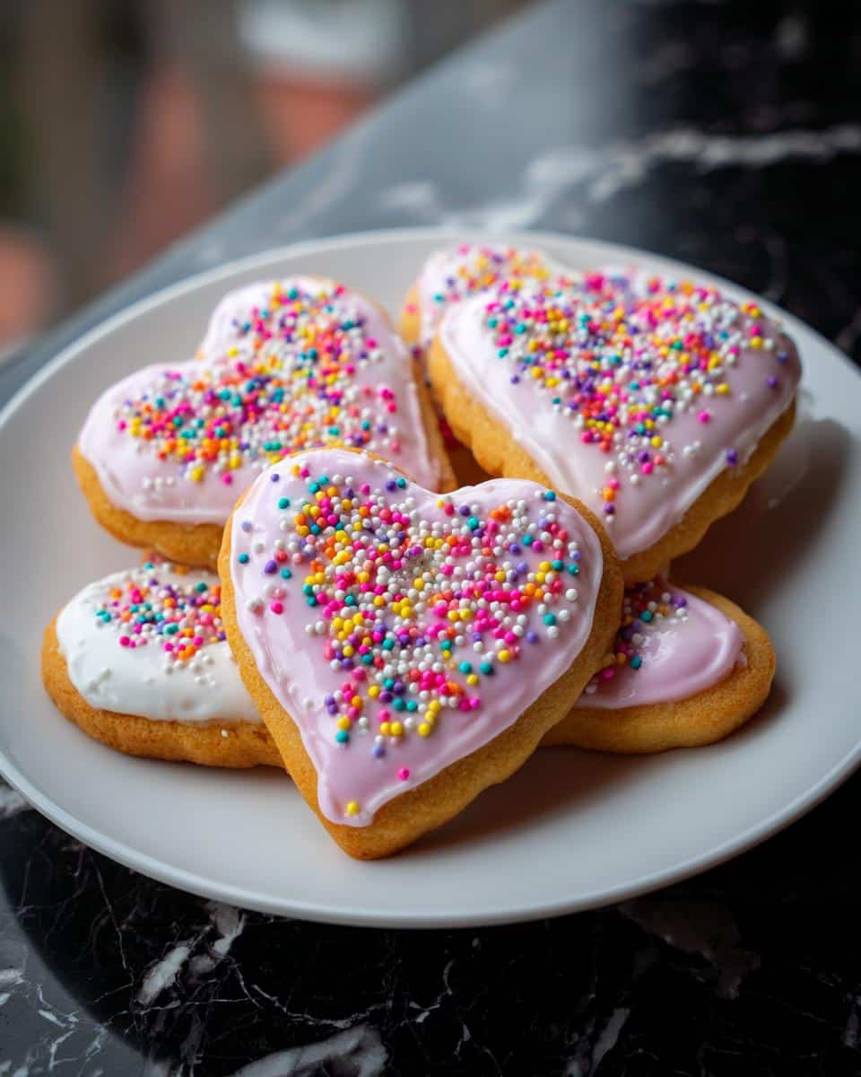 Animal-Shaped Heart Cookies - detail 1