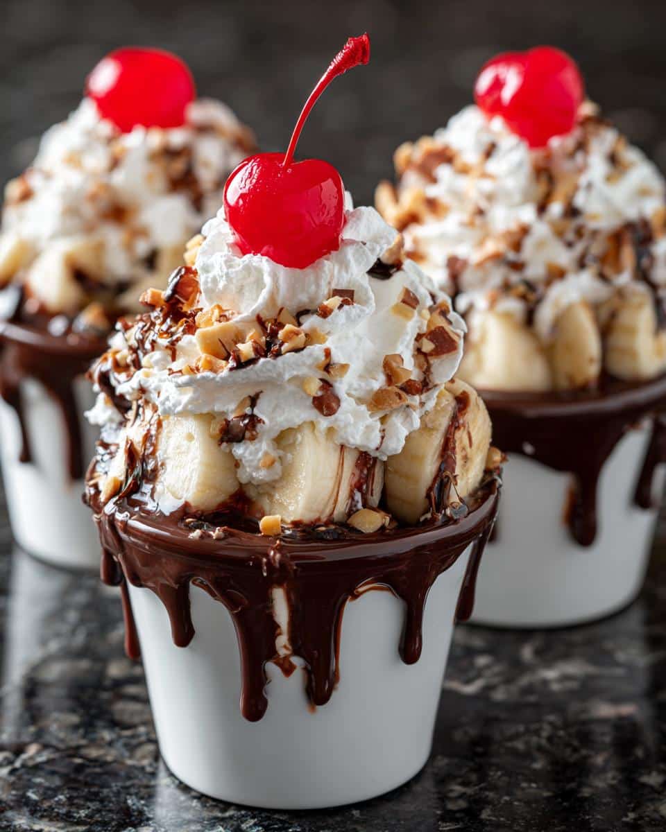 Banana Split Dessert Cups - detail 2