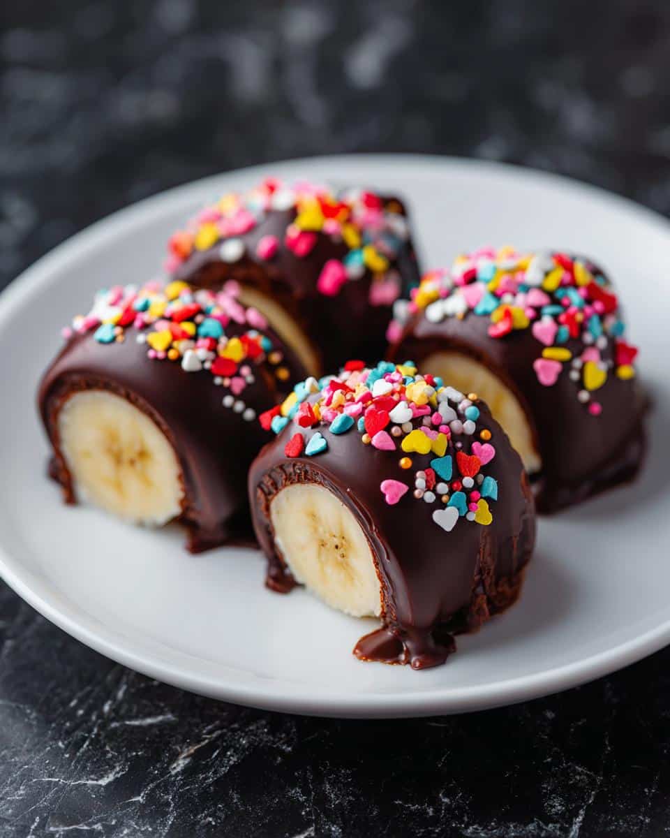 Banana Sushi Heart Rolls - detail 1