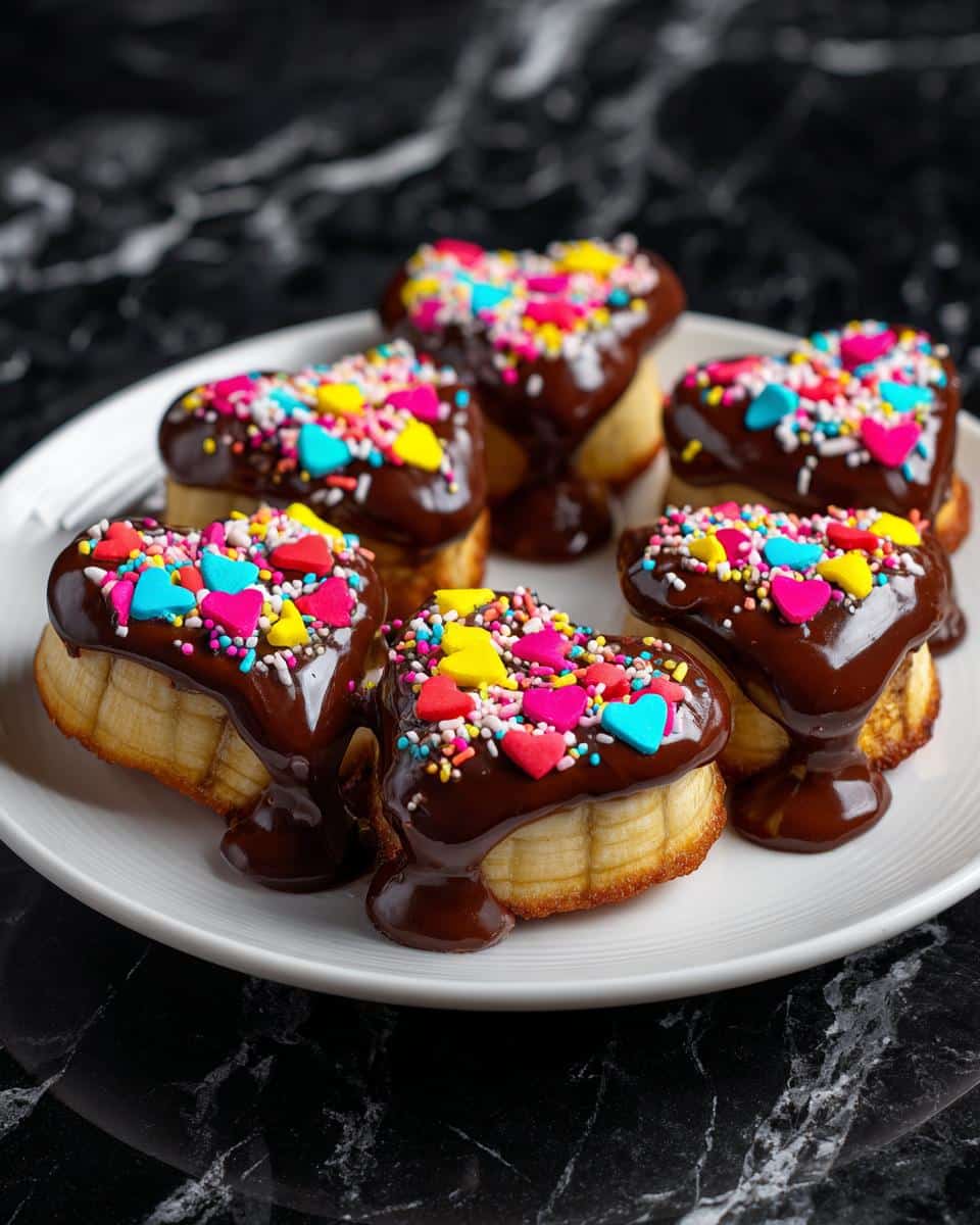 Banana Sushi Heart Rolls - detail 3