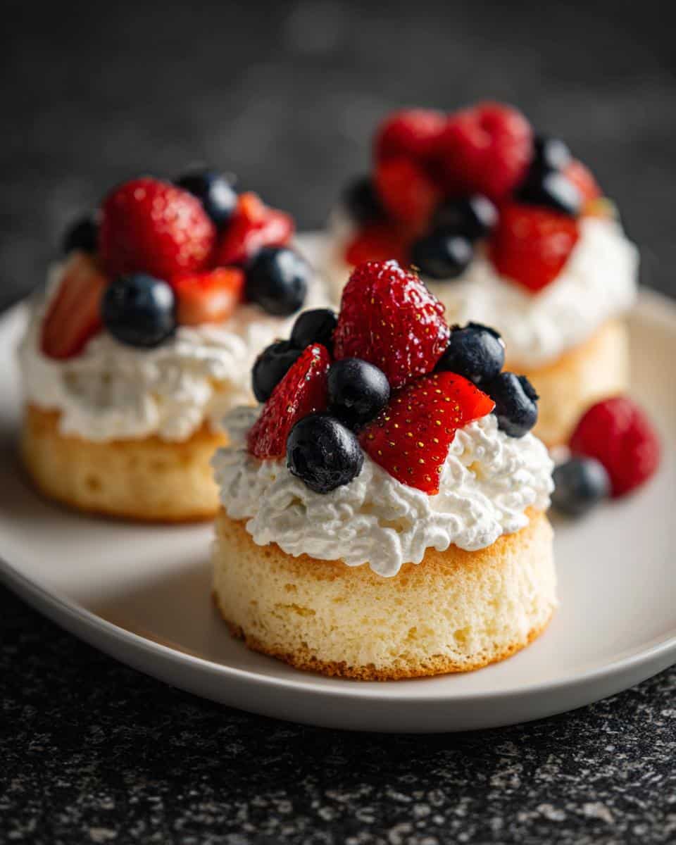 Berry Chantilly Mini Cakes - detail 1