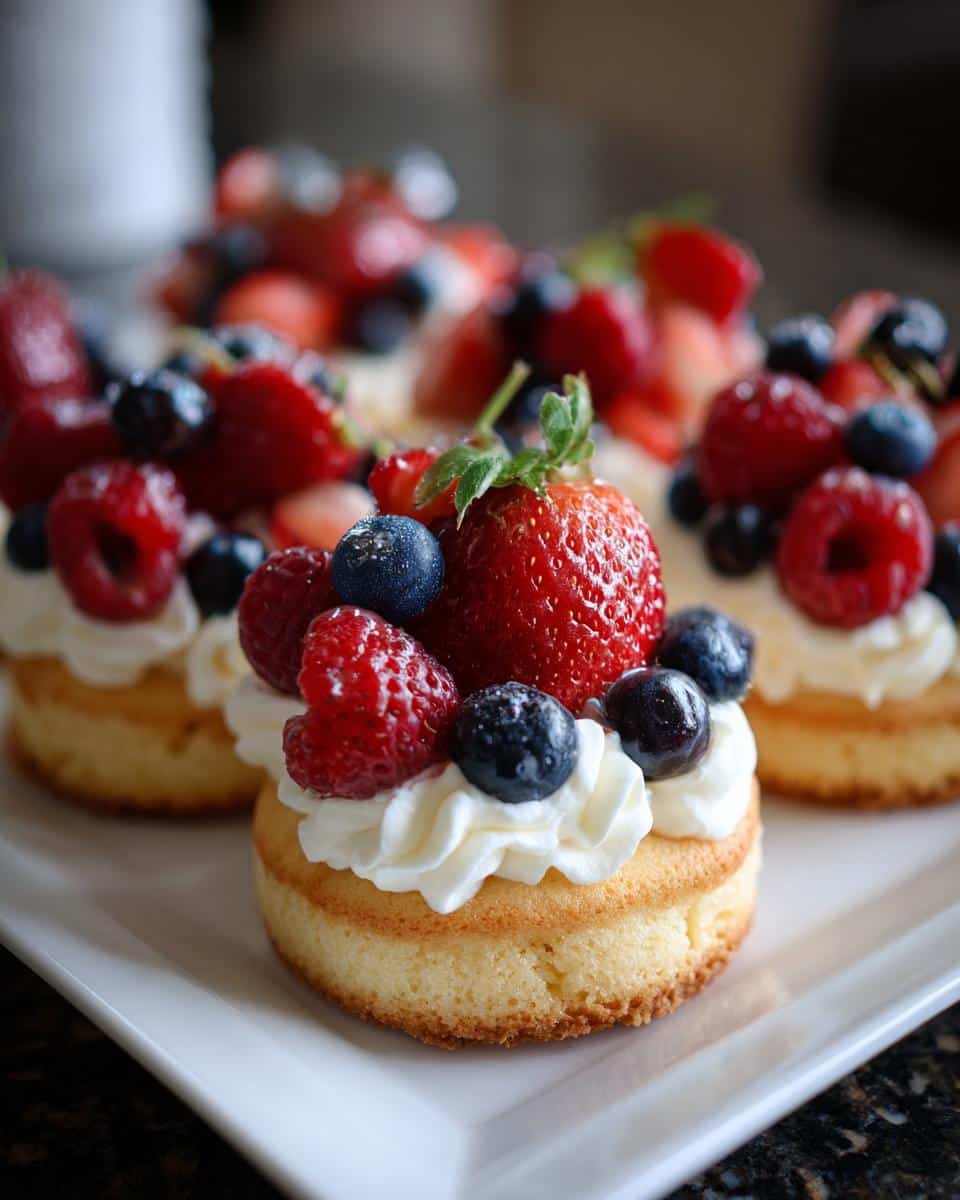 Berry Chantilly Mini Cakes - detail 2