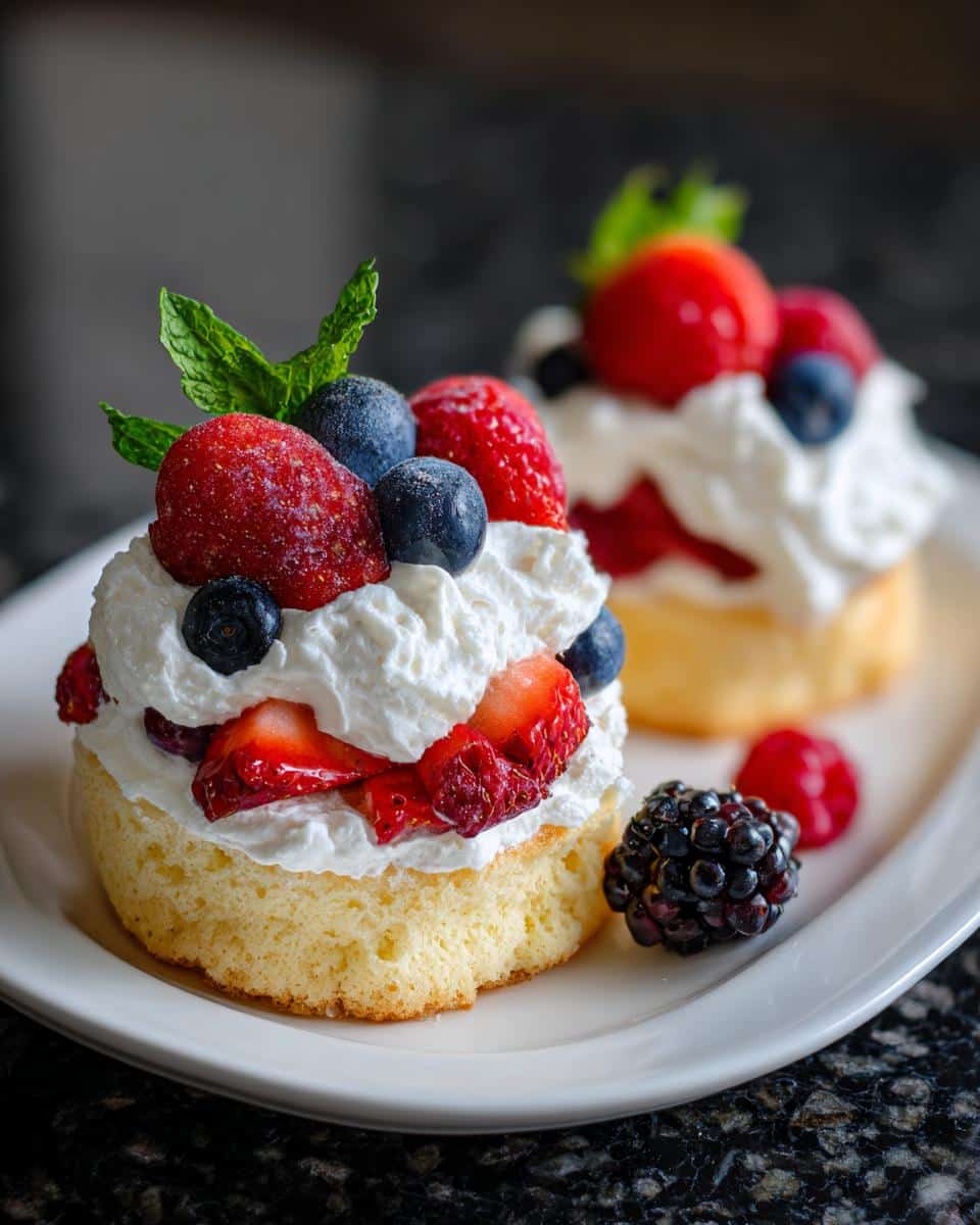 Berry Chantilly Mini Cakes - detail 3
