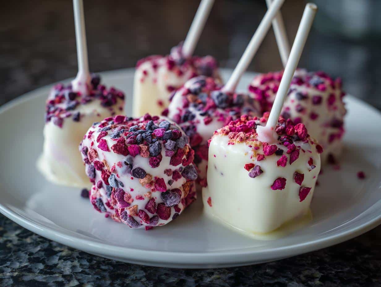 20-Minute Berry Marshmallow Pops: Irresistible Valentine Treats