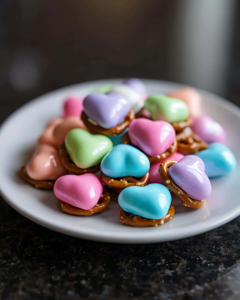 Candy-Coated Pretzel Kisses - detail 1