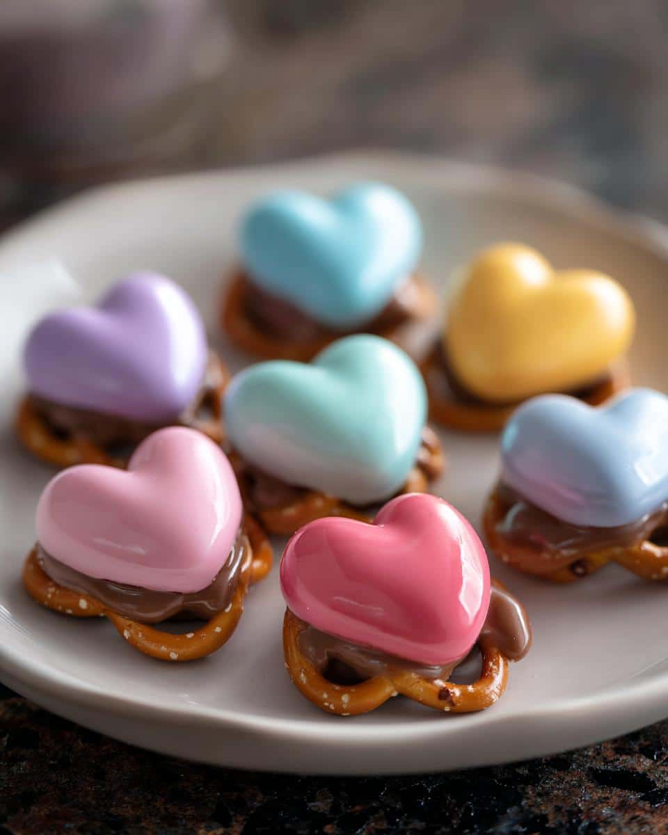 Candy-Coated Pretzel Kisses - detail 2