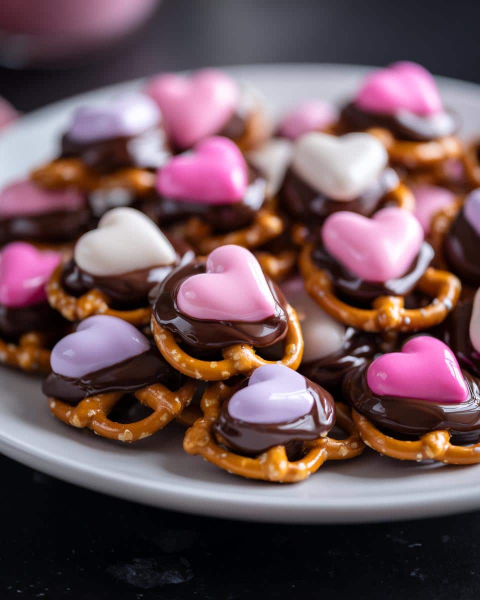 Candy-Coated Pretzel Kisses - detail 3