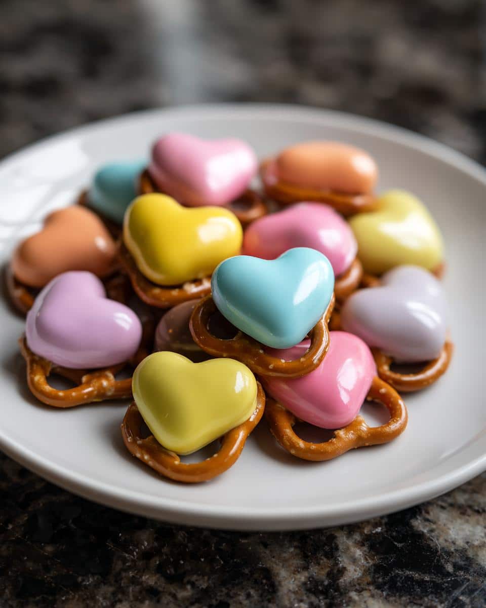 Candy-Coated Pretzel Kisses - detail 4