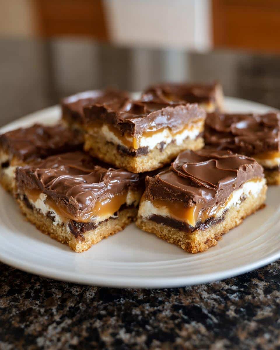 Caramel Kiss Cookie Bars - detail 1